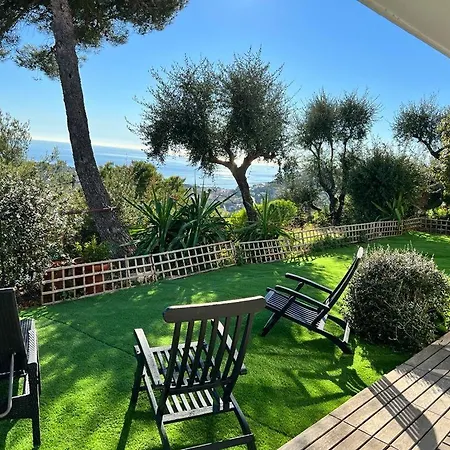 Vue Mer Proche Monaco Et Menton