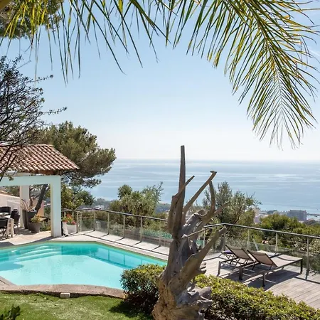 Vue Mer Proche Monaco Et Menton Вилла Рокебрюн — Кап-Мартен